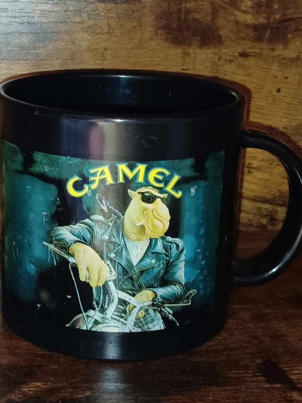 Betras USA Super Jumbo 14 oz Camel Brand Plastic Mug